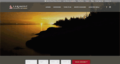 Desktop Screenshot of larsmontcottages.com